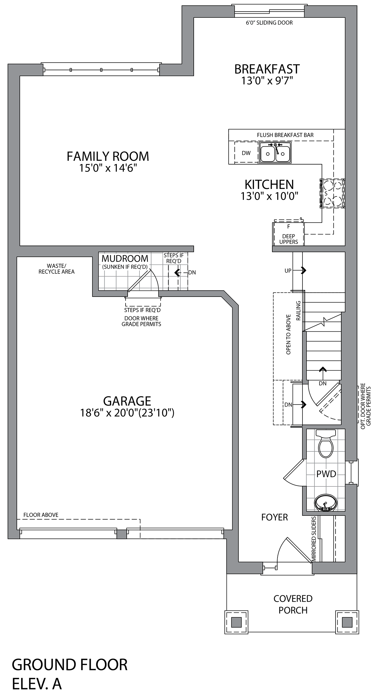 ASTER MAIN FLOOR plan
