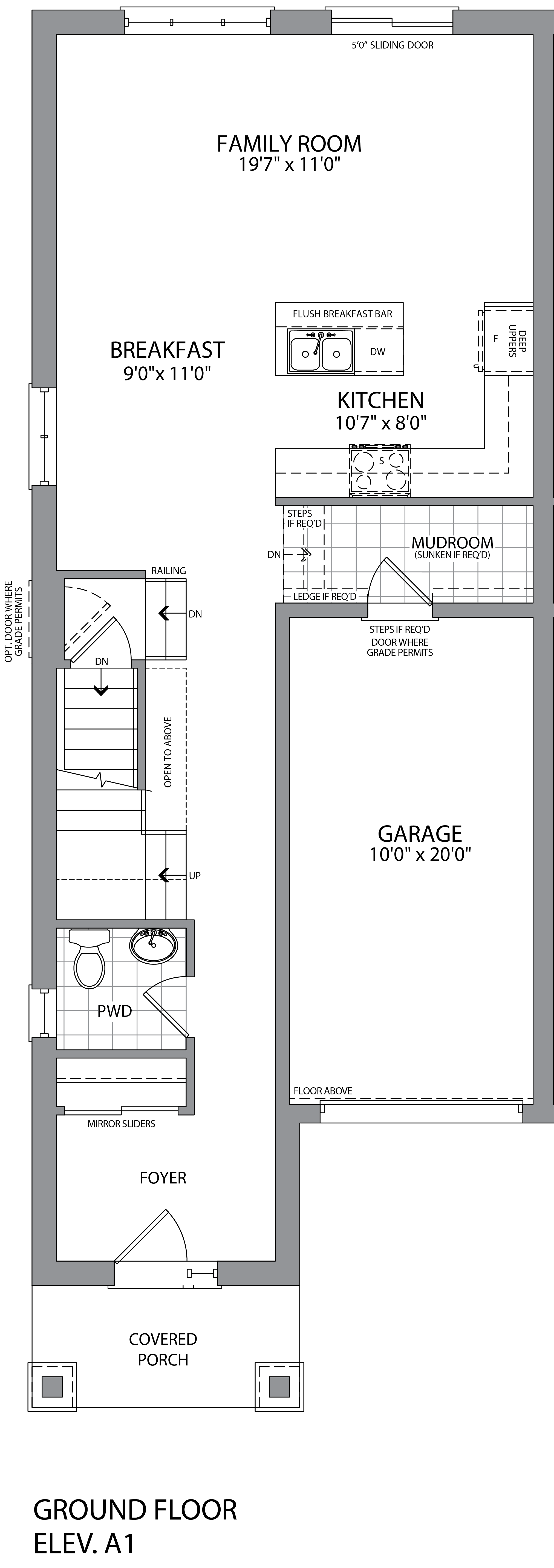 MEADOWLARK MAIN FLOOR plan