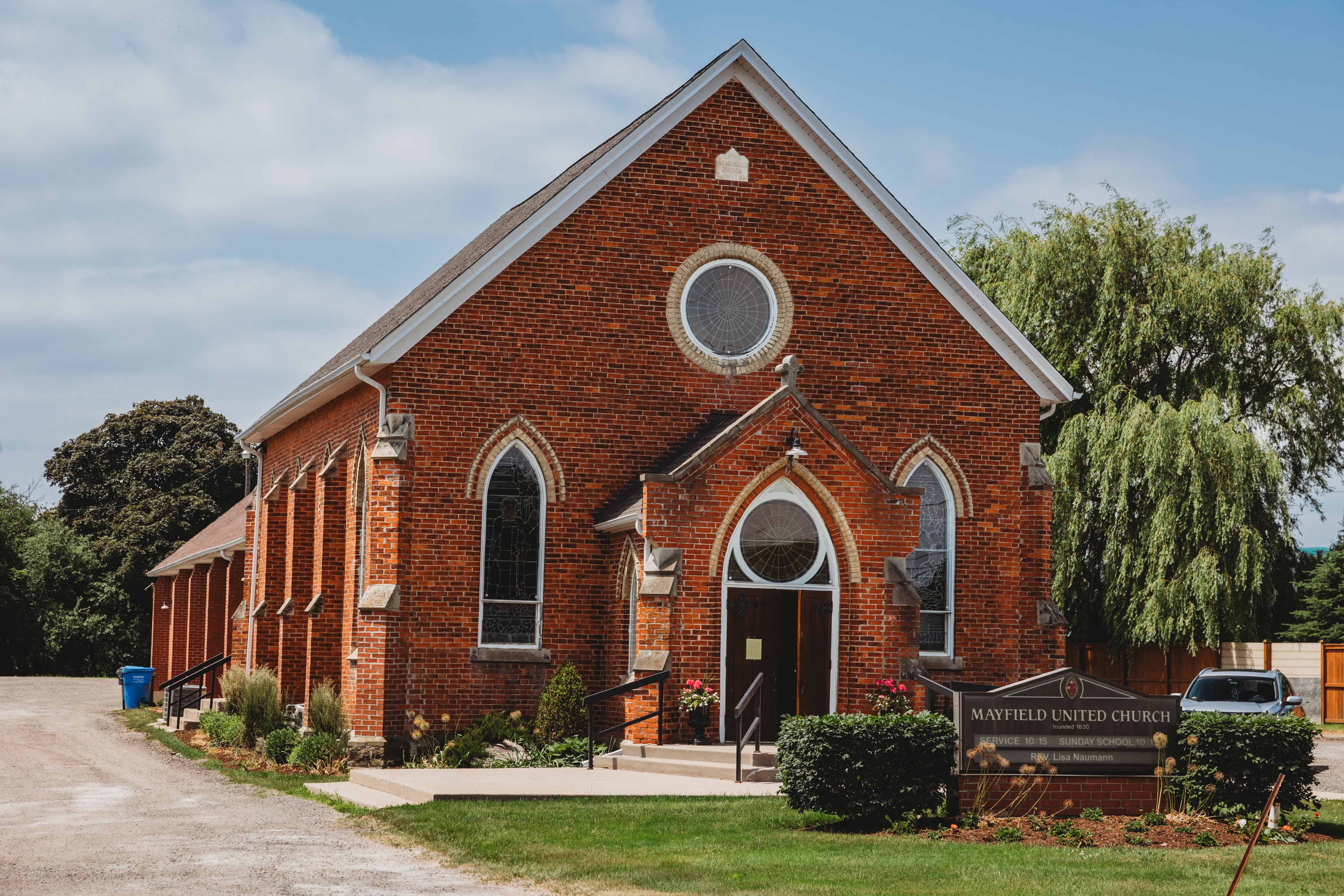 Historic church in Caledon